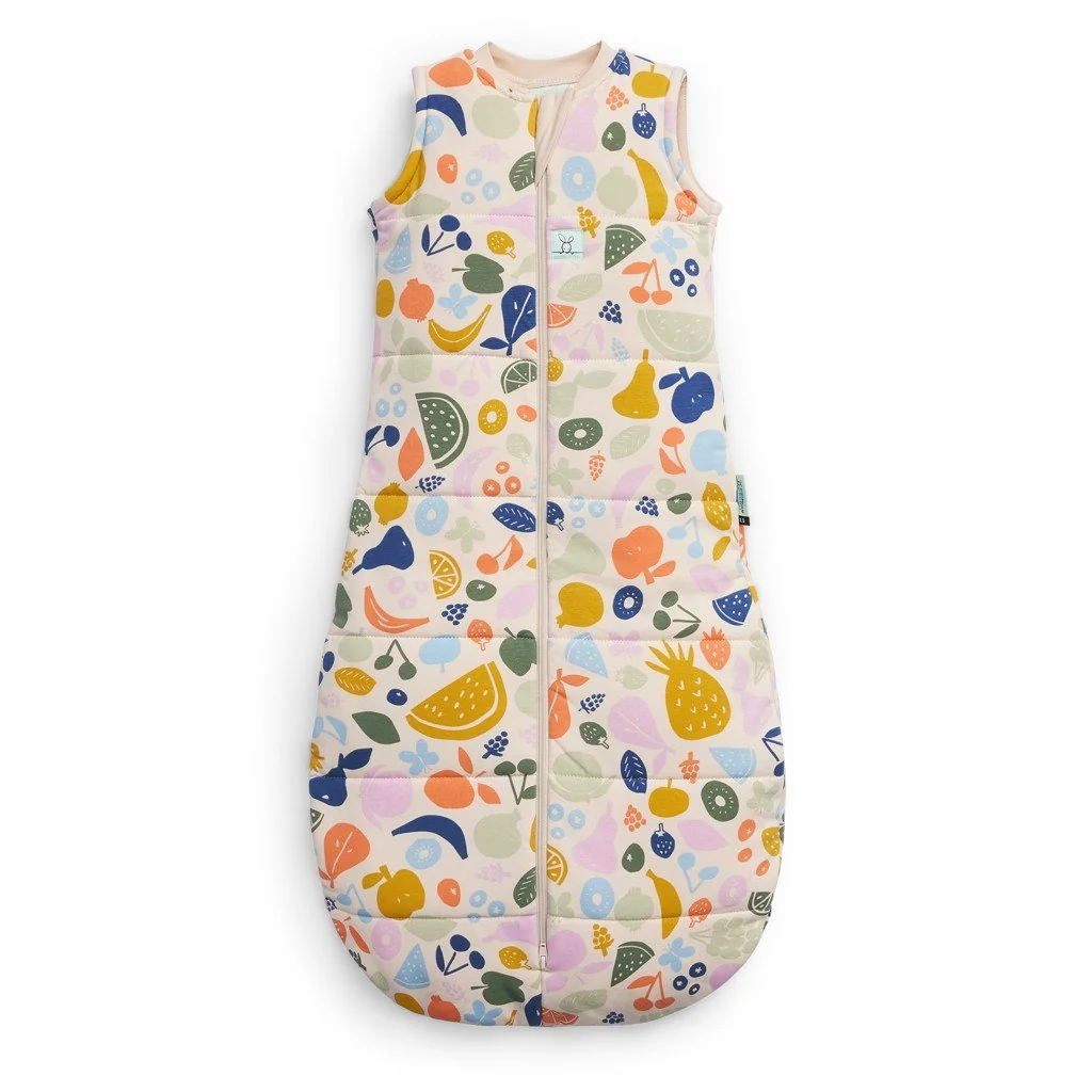 Ergopouch Vak na spaní organická bavlna Jersey Fruit Salad 8-24 m, 8-14 kg, 2,5 tog