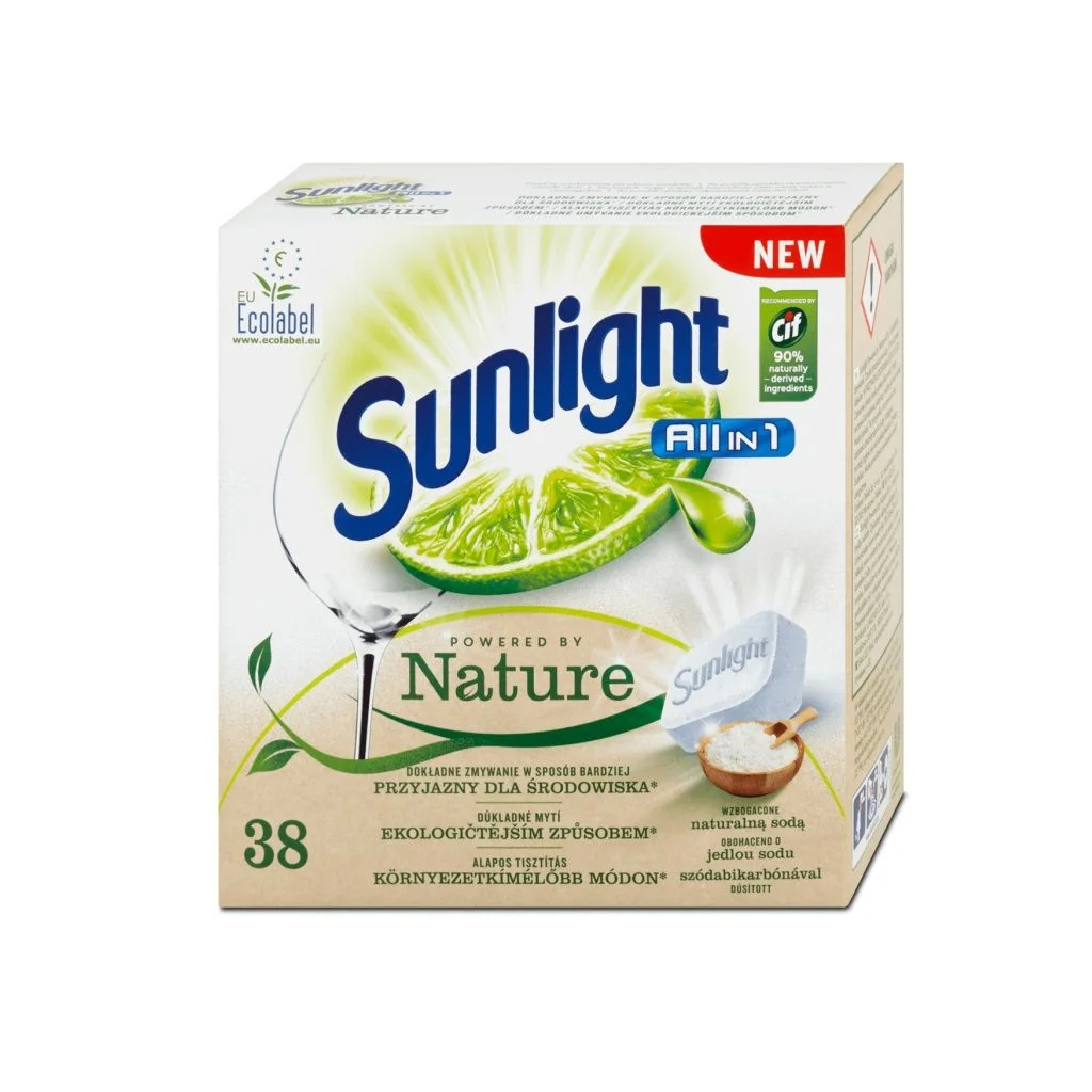 Sunlight Eco All in One tablety do myčky 38 ks
