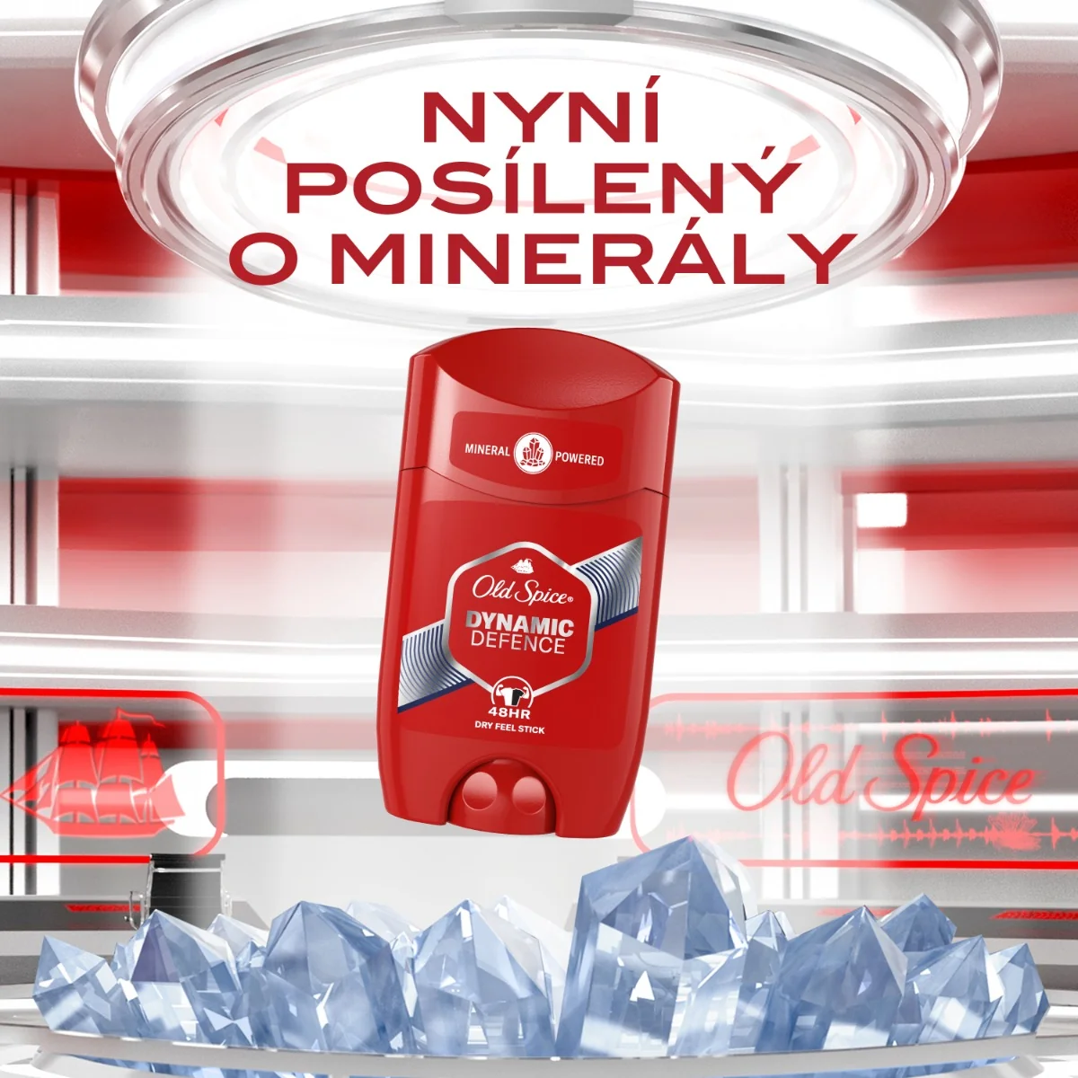 Old Spice Dynamic Defense Pánský tuhý deodorant 65 ml