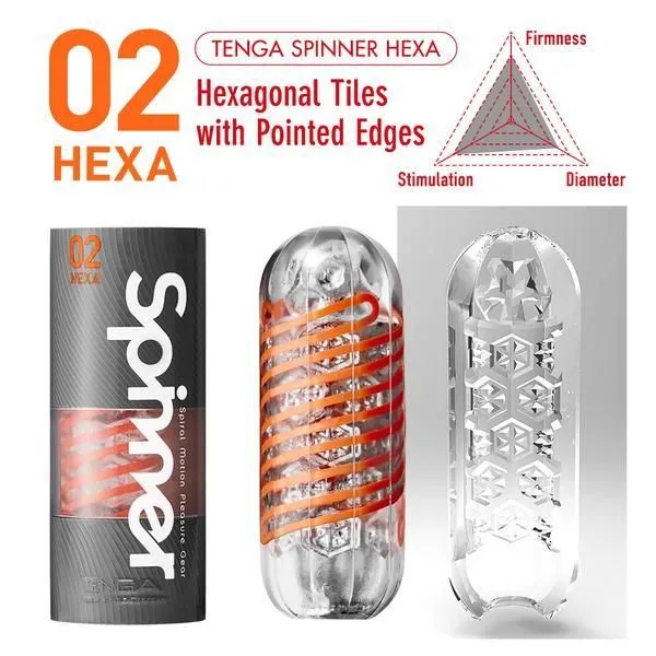 TENGA Spinner Hexa masturbátor