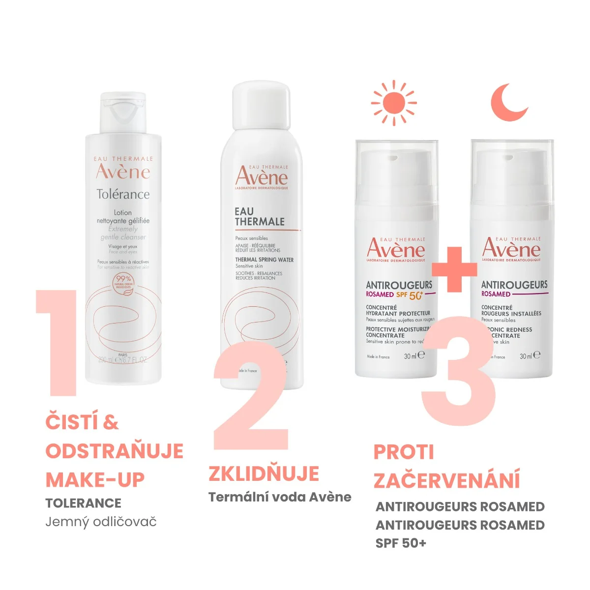 Avène Antirougeurs Rosamed SPF50+ koncentrát 30 ml
