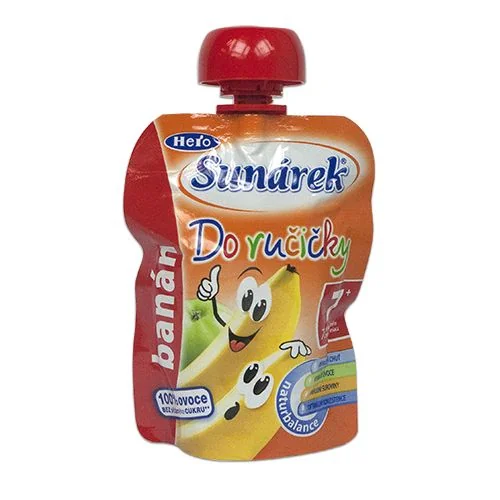 Sunárek Do ručičky S banány 90g