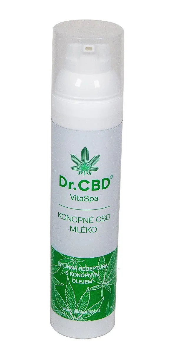 Dr.CBD VitaSpa Konopné CBD mléko 100 ml