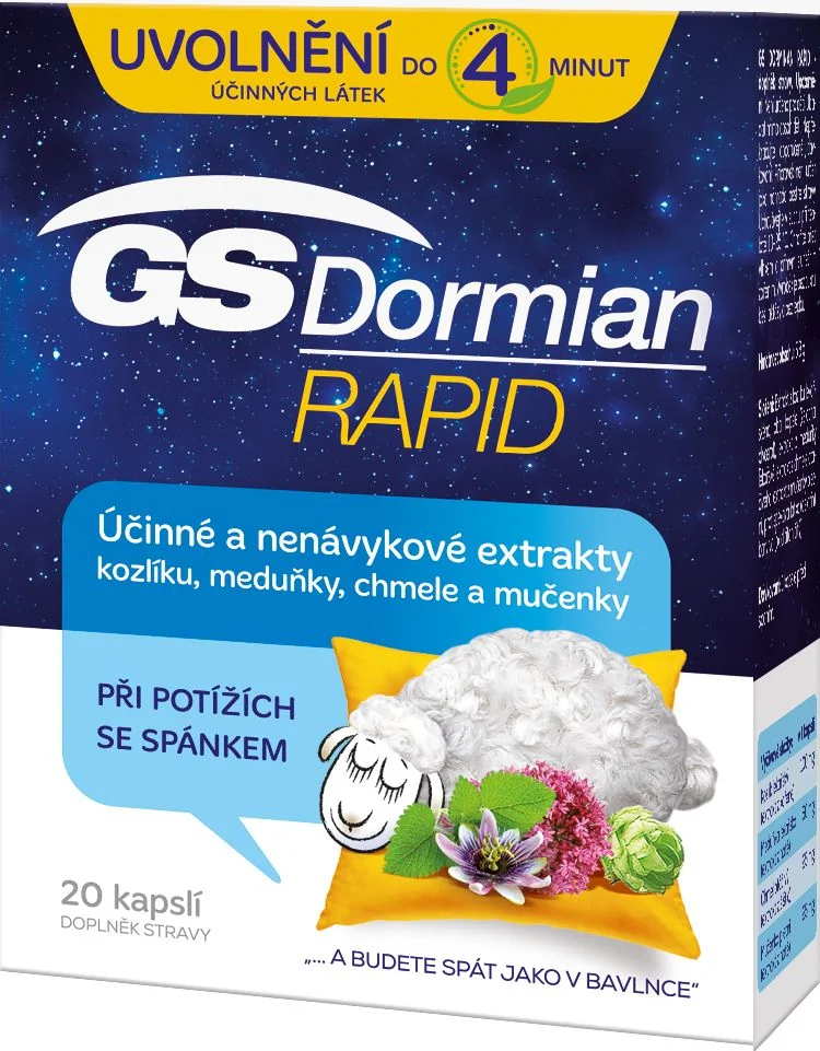 GS Dormian Rapid 20 kapslí