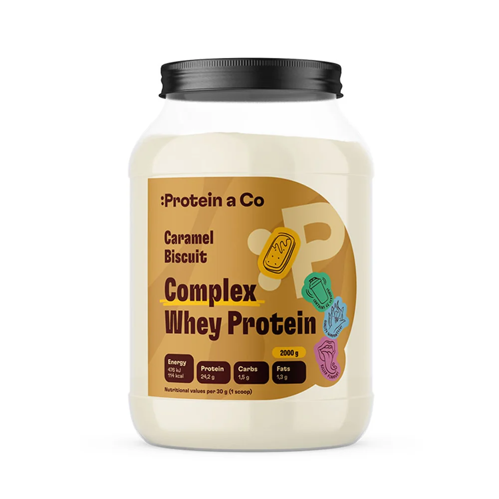 Protein a Co Complex Whey 2 kg, Caramel Biscuit