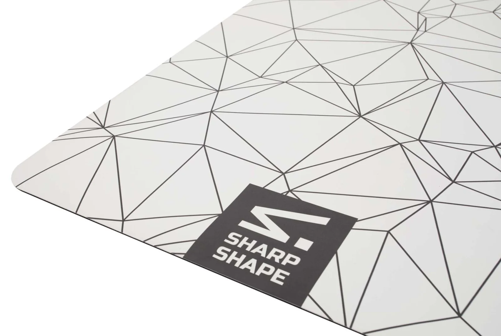 SharpShape Podložka na jógu PU SPACETIME bílá