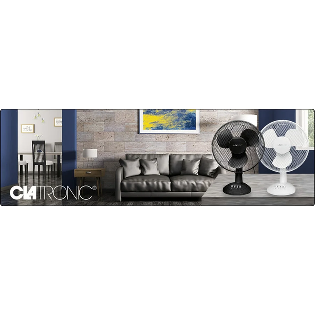 CLATRONIC VL 3602 WH ventilátor 30cm 40W stolní 