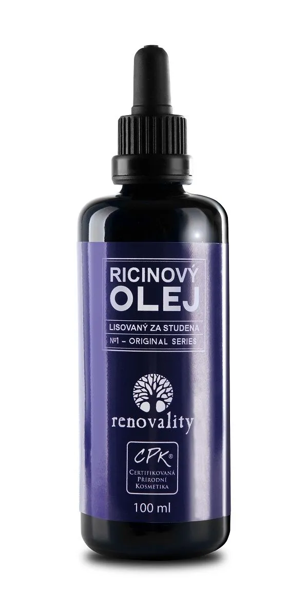 Renovality Ricinový olej lisovaný za studena 100 ml