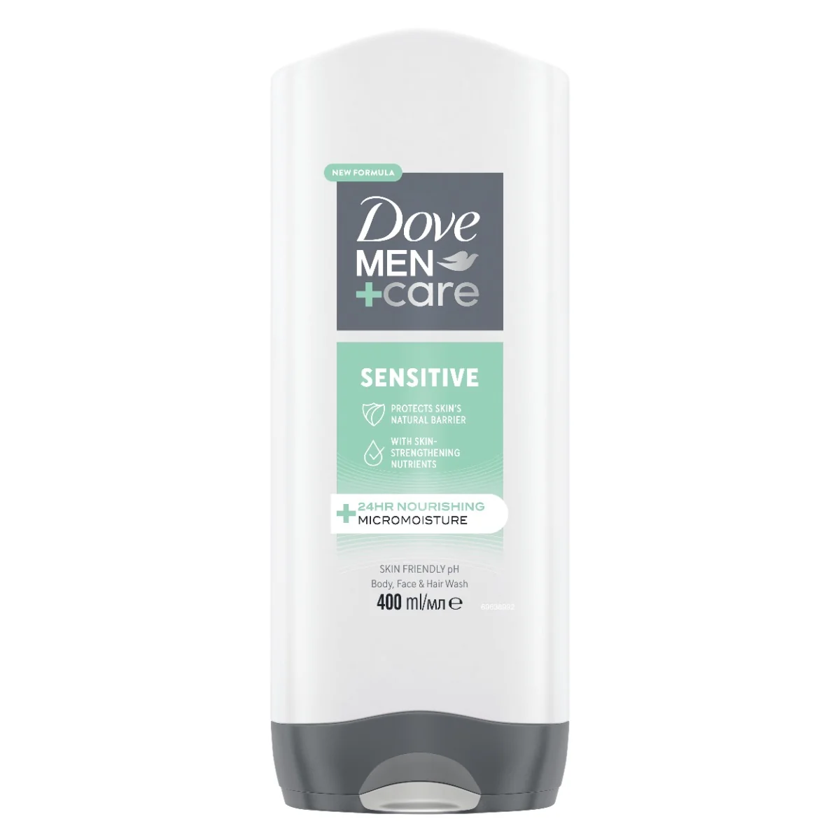 Dove Men Sensitive sprchový gel 400 ml