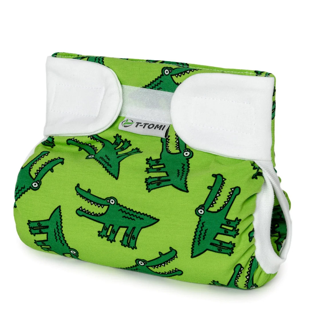 T-tomi Ortopedické abdukční kalhotky - suchý zip Crocodiles (5-9kg)