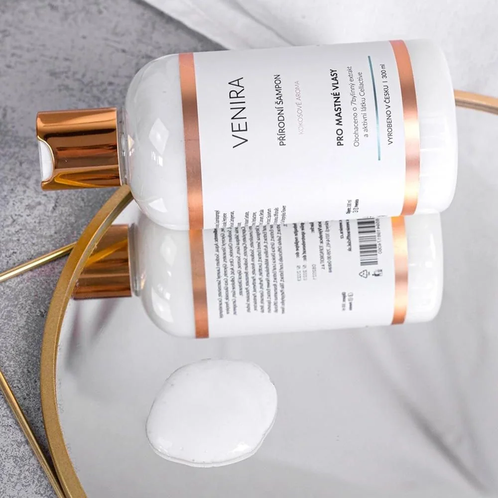 Venira Přírodní šampon pro mastné vlasy 300 ml