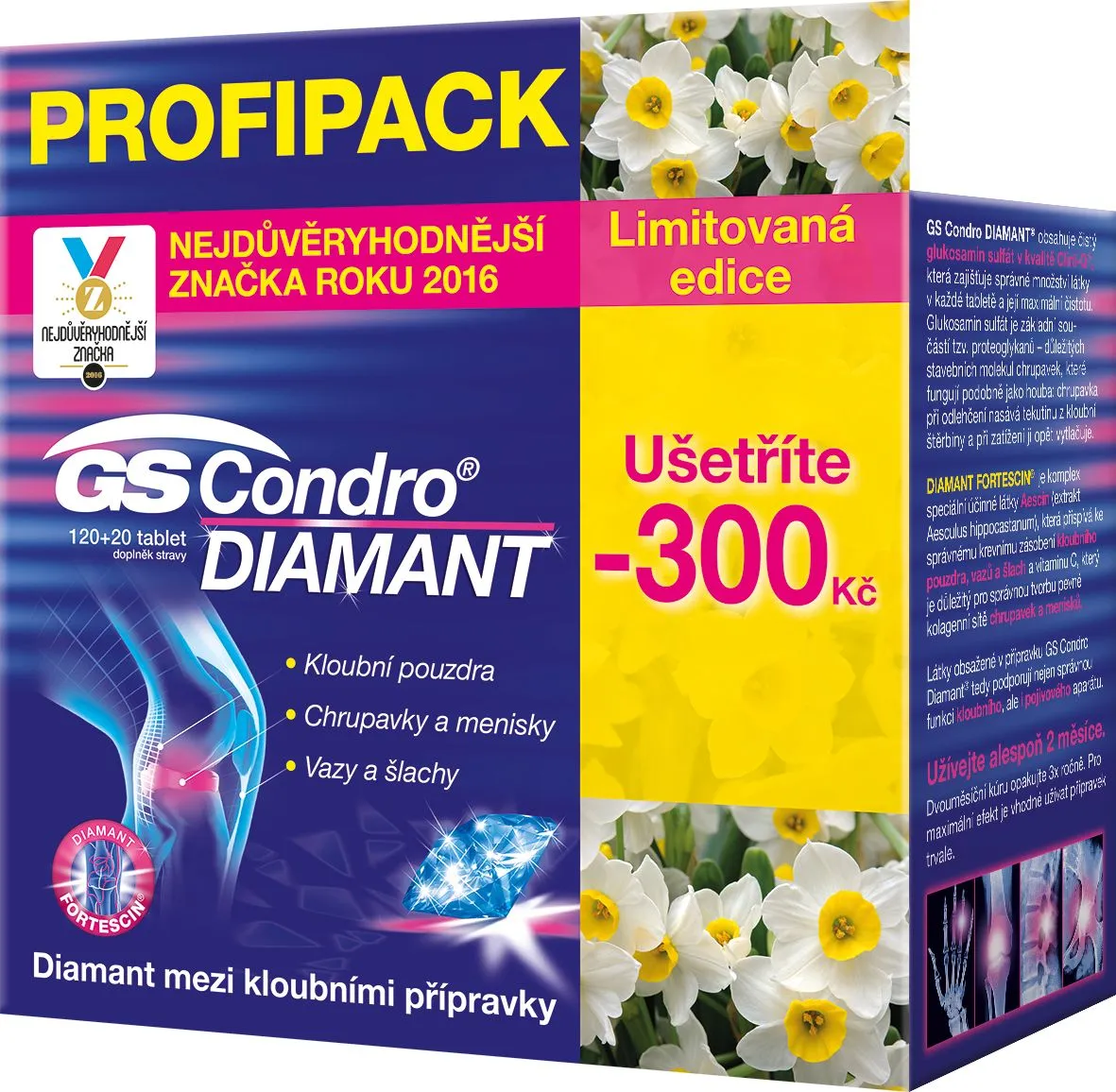 GS Condro Diamant PROFIPACK tbl.120+20