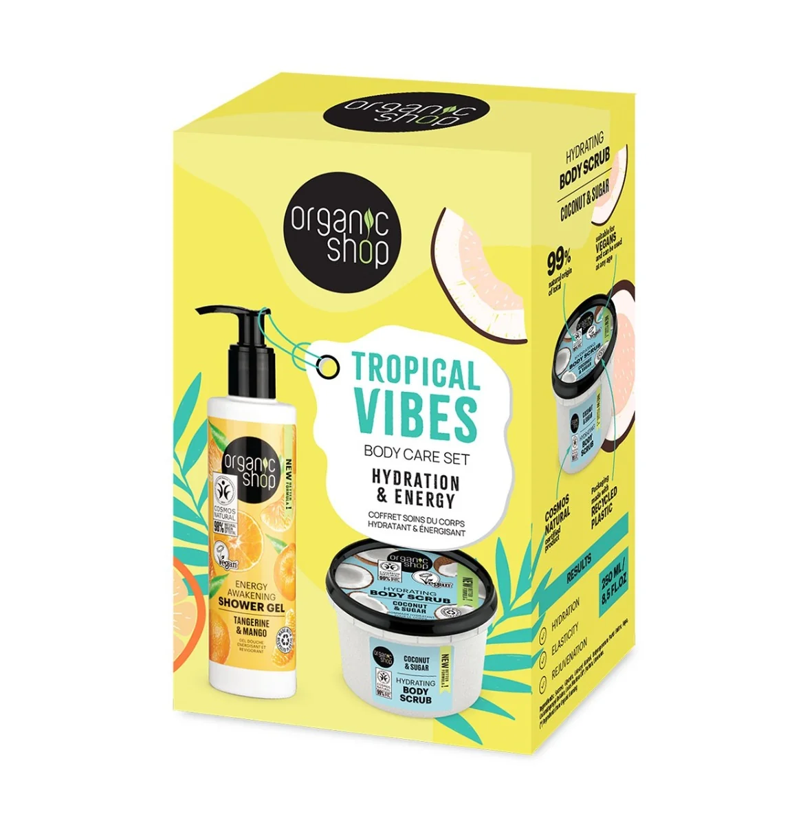 Organic Shop Tropical Vibes Sada péče o tělo 2 ks