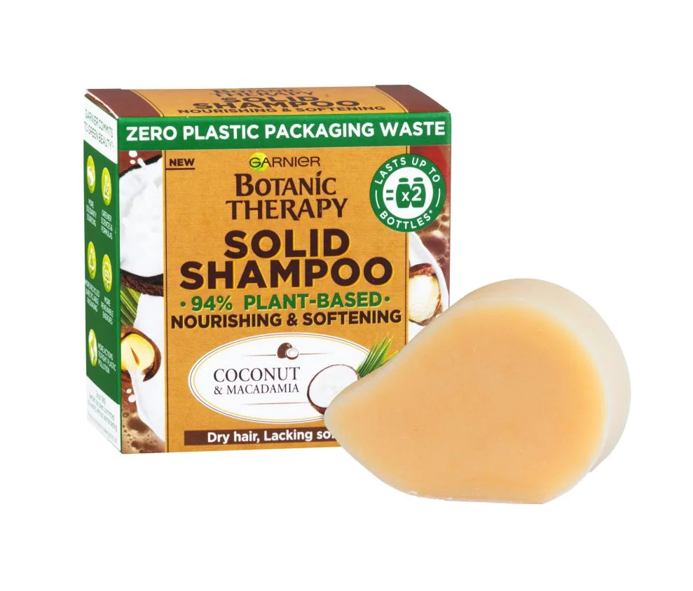 Garnier Botanic Therapy Coconut and Macadamia vyživujicí tuhý šampon 60 g
