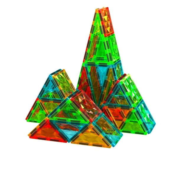 Geomag Magnetic Tiles magnetická stavebnice 60 dílků