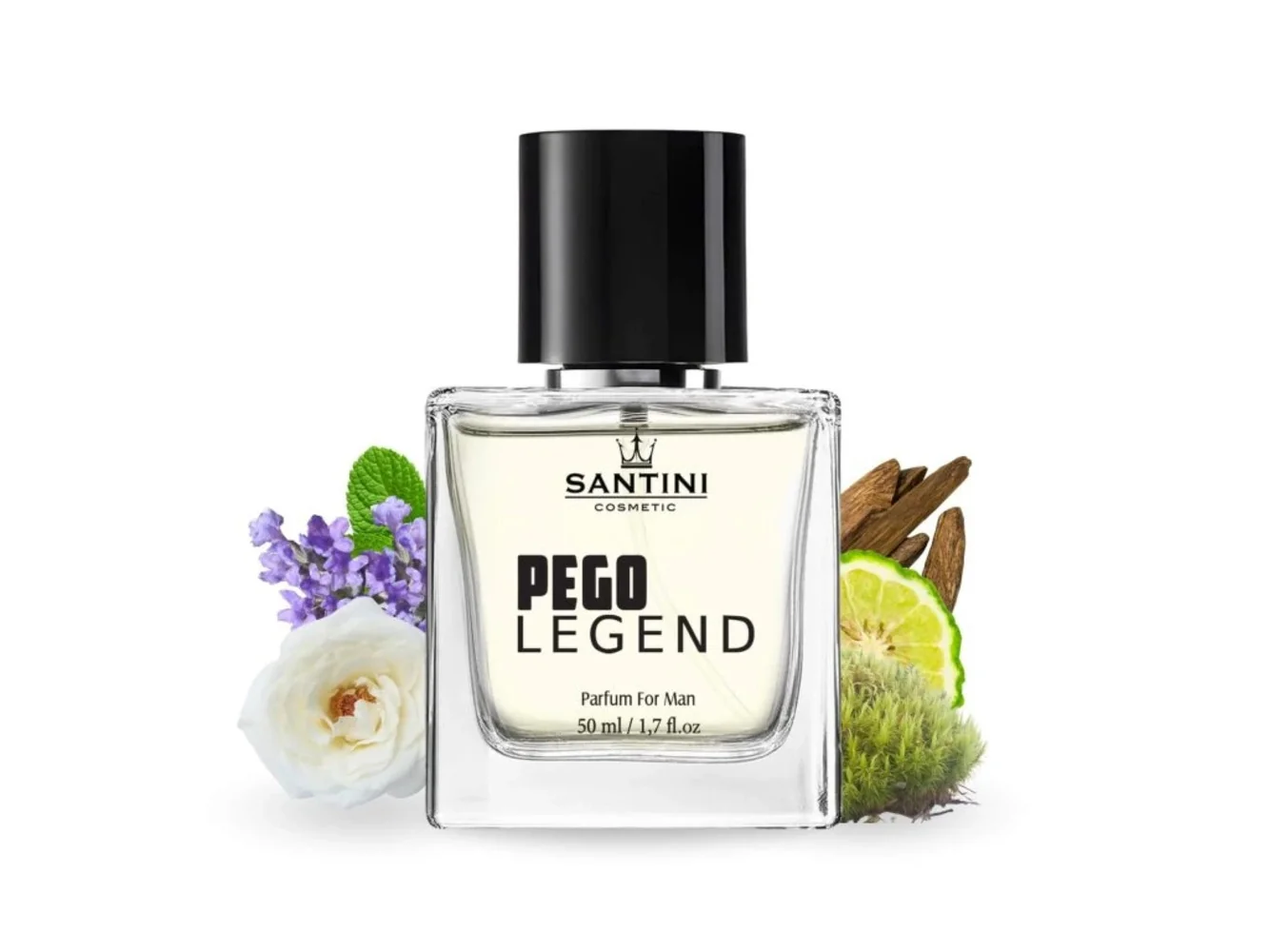 Santini Parfémovaná voda pro muže - PEGO Legend, 50ml