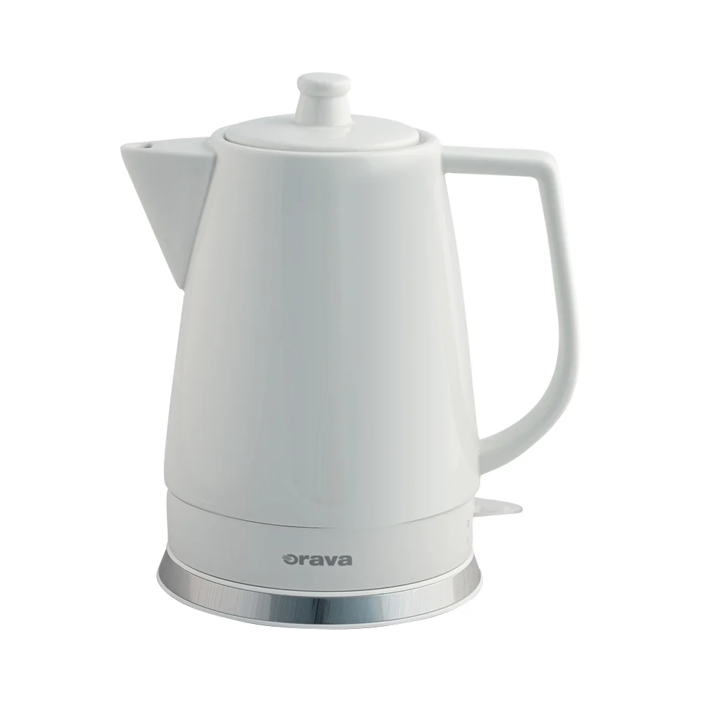 Orava Keramická konvice 1,5l, bílá