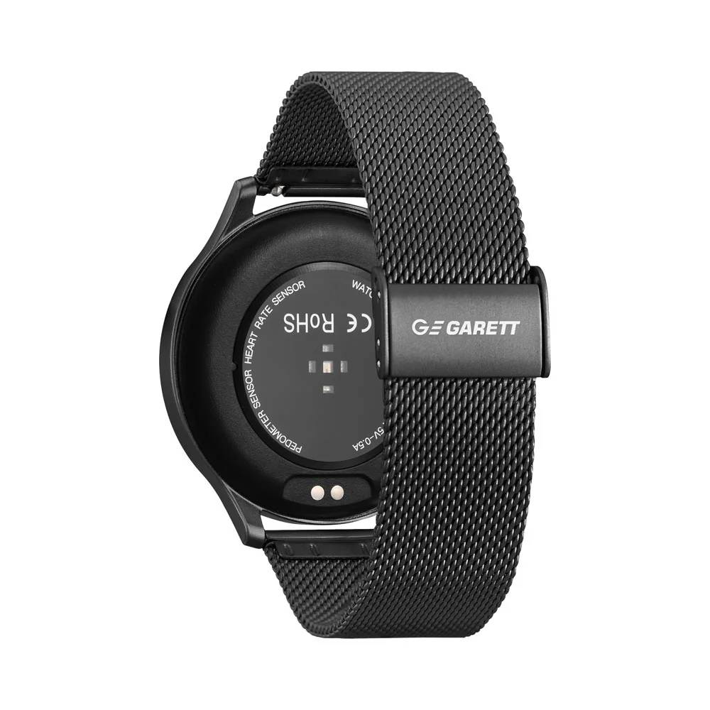 Garett Smartwatch Classy smart hodinky Black Steel