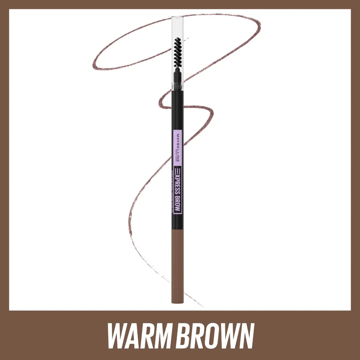 Maybelline Brow Ultra Slim odstín 03 Warm Brown tužka na obočí 4 g