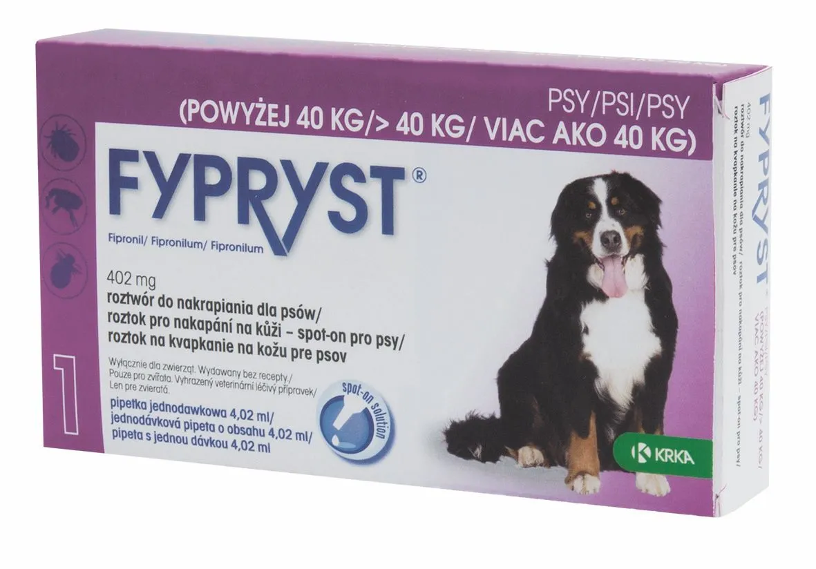 Fypryst Spot-on XL pes nad 40 kg 1 pipeta