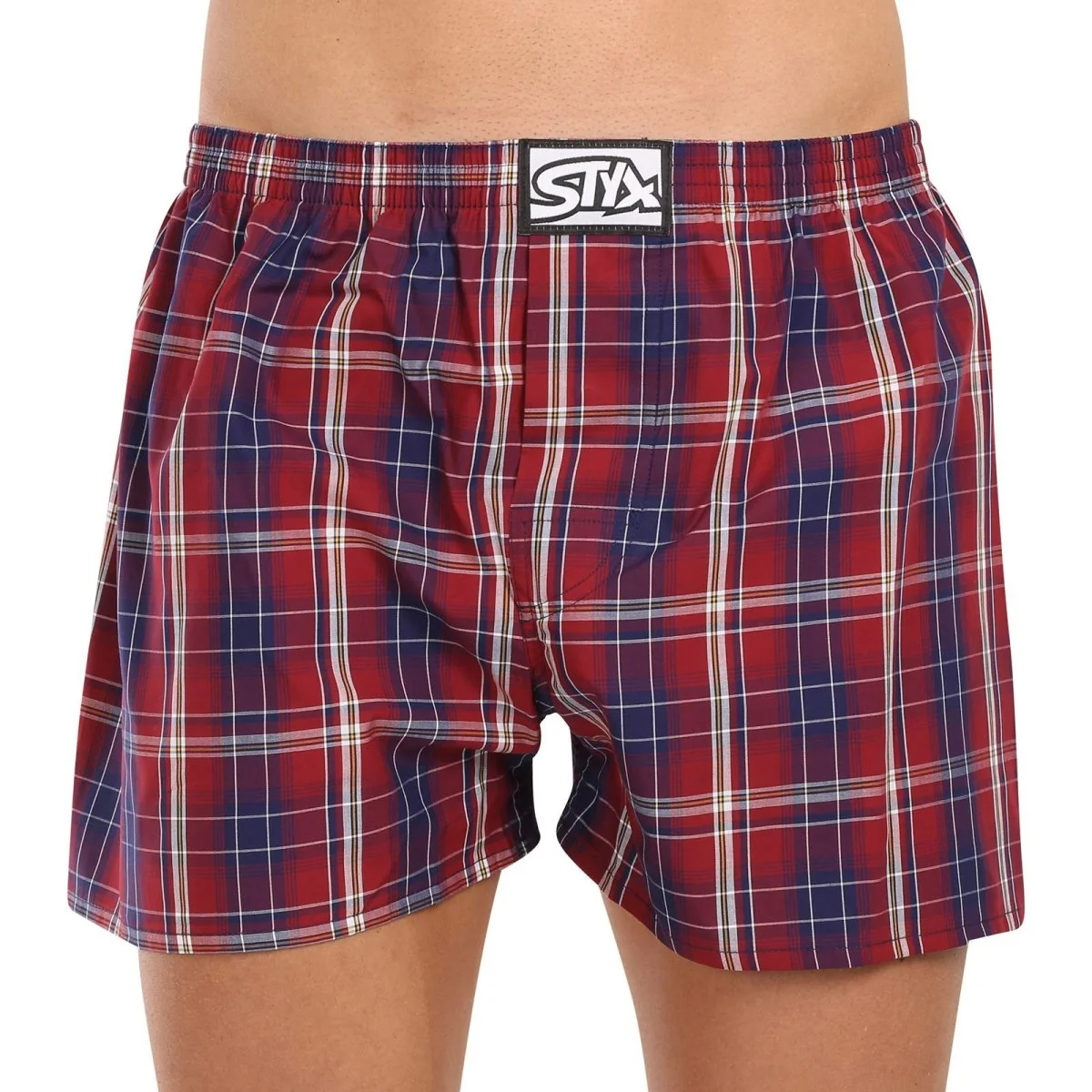 Styx 3PACK pánské trenky klasická guma vícebarevné (3A20246) L