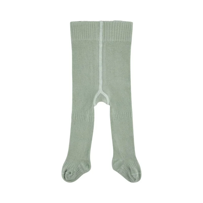 KipKep dětské punčocháče Stay-on-Tights NEWBORN Calming Green