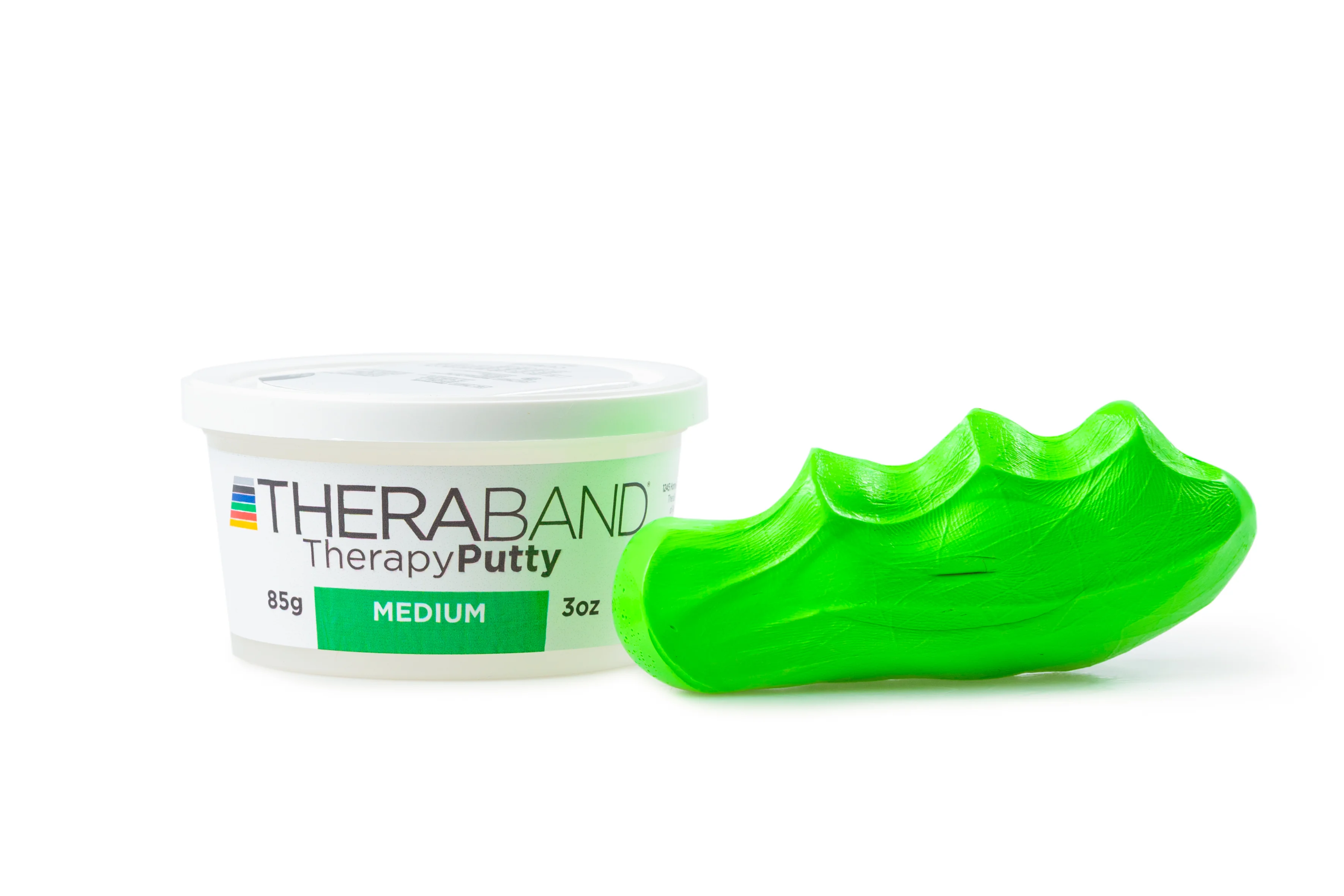 Thera-Band Therapy Putty, terapeutická hmota 85g, zelená, střední