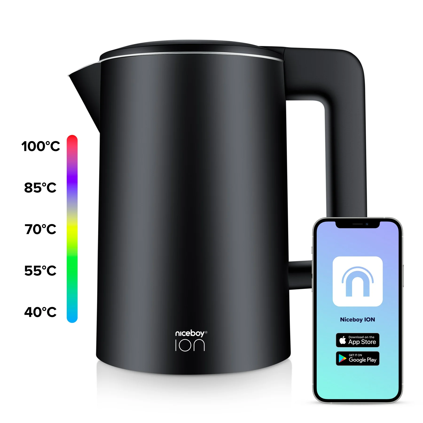 Niceboy ION SmartKettle Onyx black