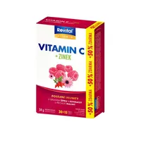 Revital Vitamin C + zinek + echinacea + šípek