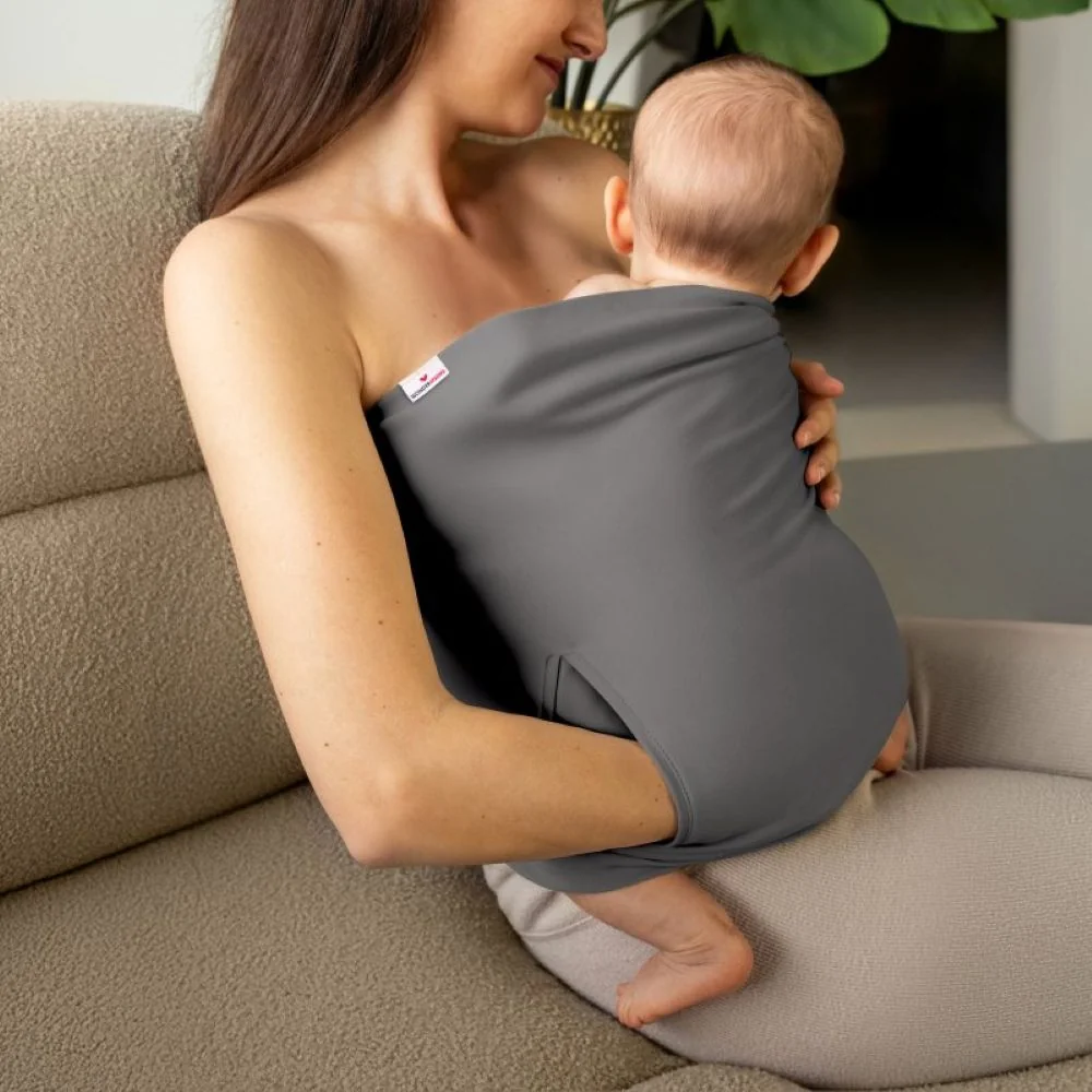 Wondermom Bonding Band Skin to Skin 1 ks Grey