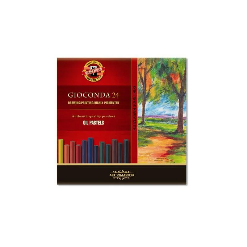 KOH-I-NOOR GIOCONDA 8354/24 - olejové pastely - 24 ks