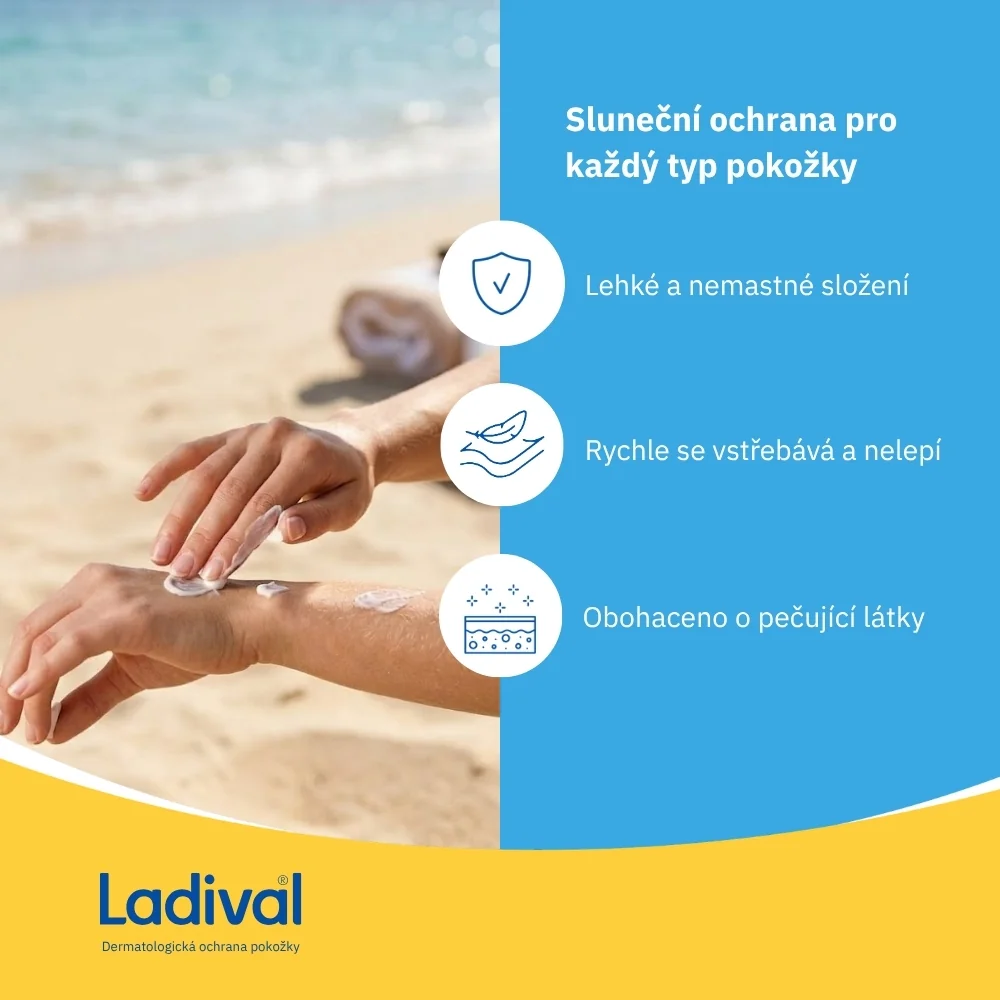 Ladival Suchá pokožka OF50+ mléko 200 ml