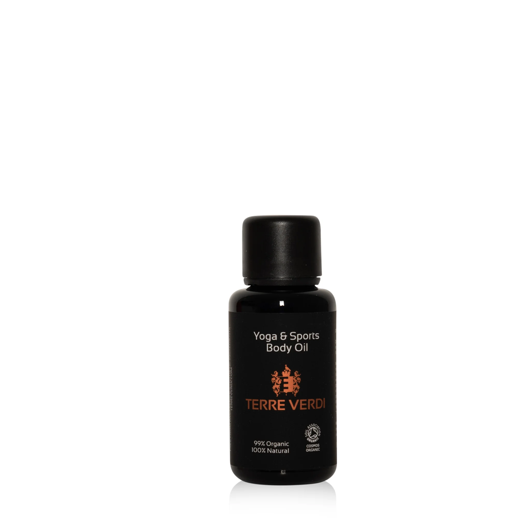 Terre Verdi Bio prohřívající tělový a masážní olej Yoga&Sports, 100 ml
