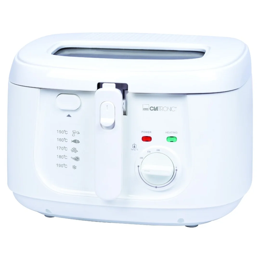CLATRONIC FR 3771 fritéza 2.5l bílá