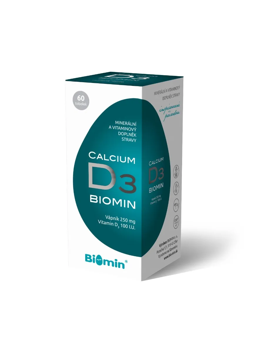 Biomin Calcium D3 60 tobolek