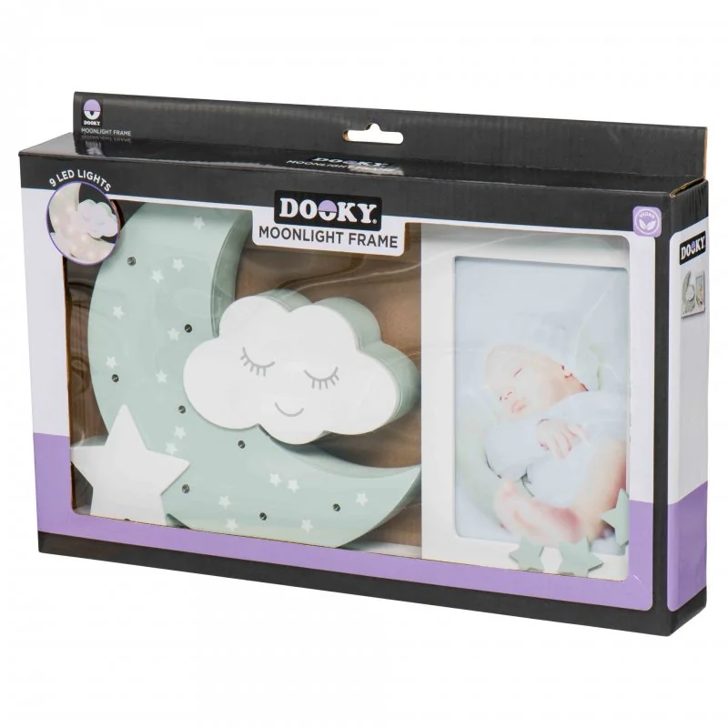 Dooky rámeček na fotografii s LED osvětlením Moonlight Frame Olive 