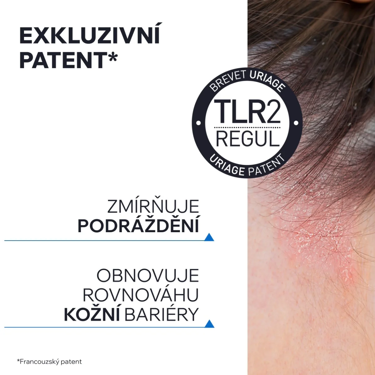 Uriage DS Hair Balancing Shampoo jemný zklidňující šampon 200 ml