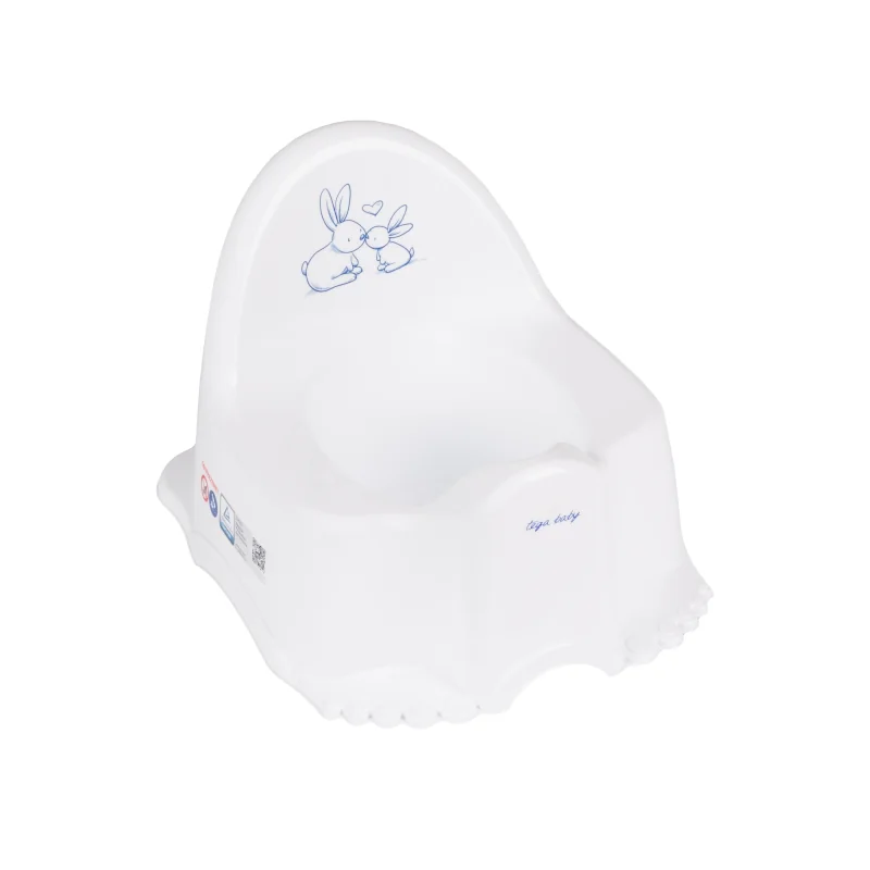 Tega Baby Nočník s melodií Eco Bunny - bílý
