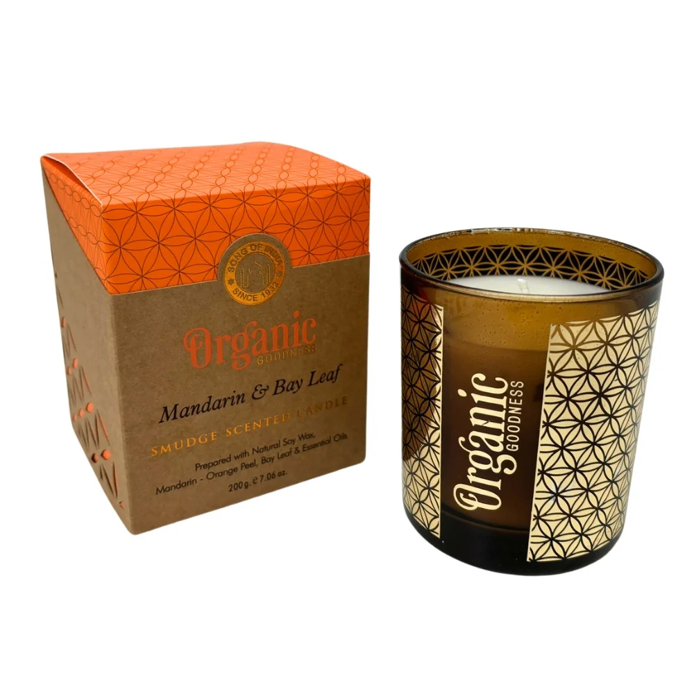 Song of India Sada vonných svíček Organic Goodness 6x 200 g