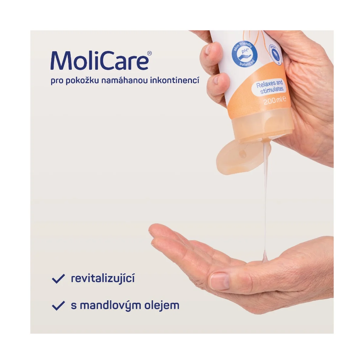 MoliCare Skin Masážní gel 200 ml