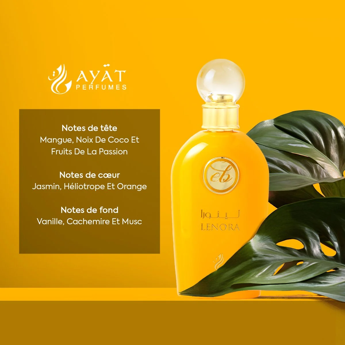 Ayat Perfumes Parfémovaná voda - Enchanted Bouquet Series - LENORA - Objem: 100ml