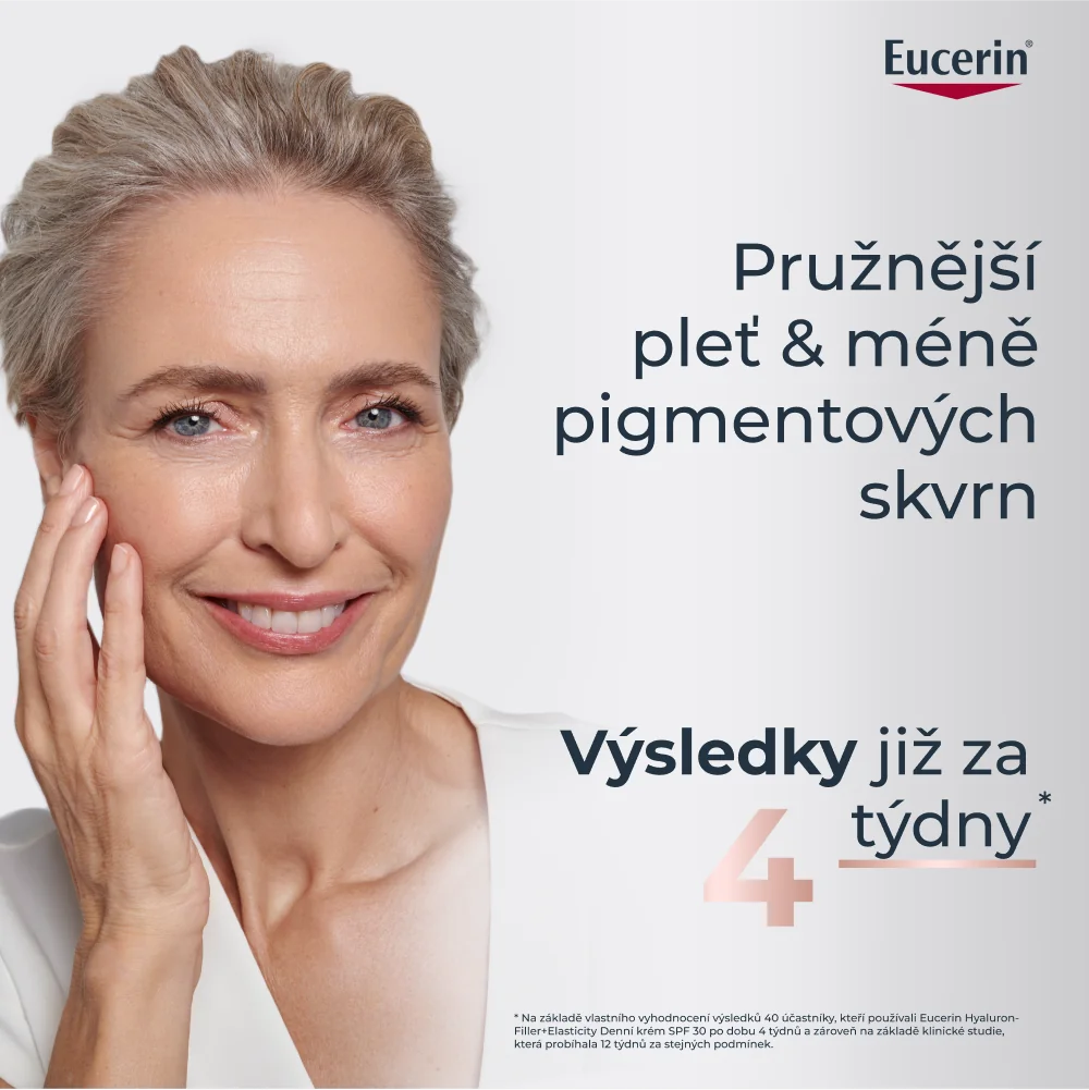 Eucerin Hyaluron-Filler + Elasticity Rosé SPF30 denní krém 50 ml náhradní náplň