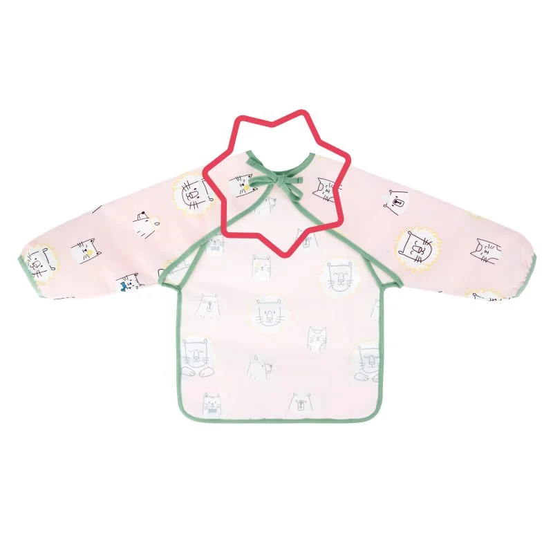 Badabulle bryndák s rukávkama Soft Pink