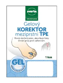 Svorto 100 Gelový korektor meziprstní (TPE) vel. 2 (M) 1 ks 