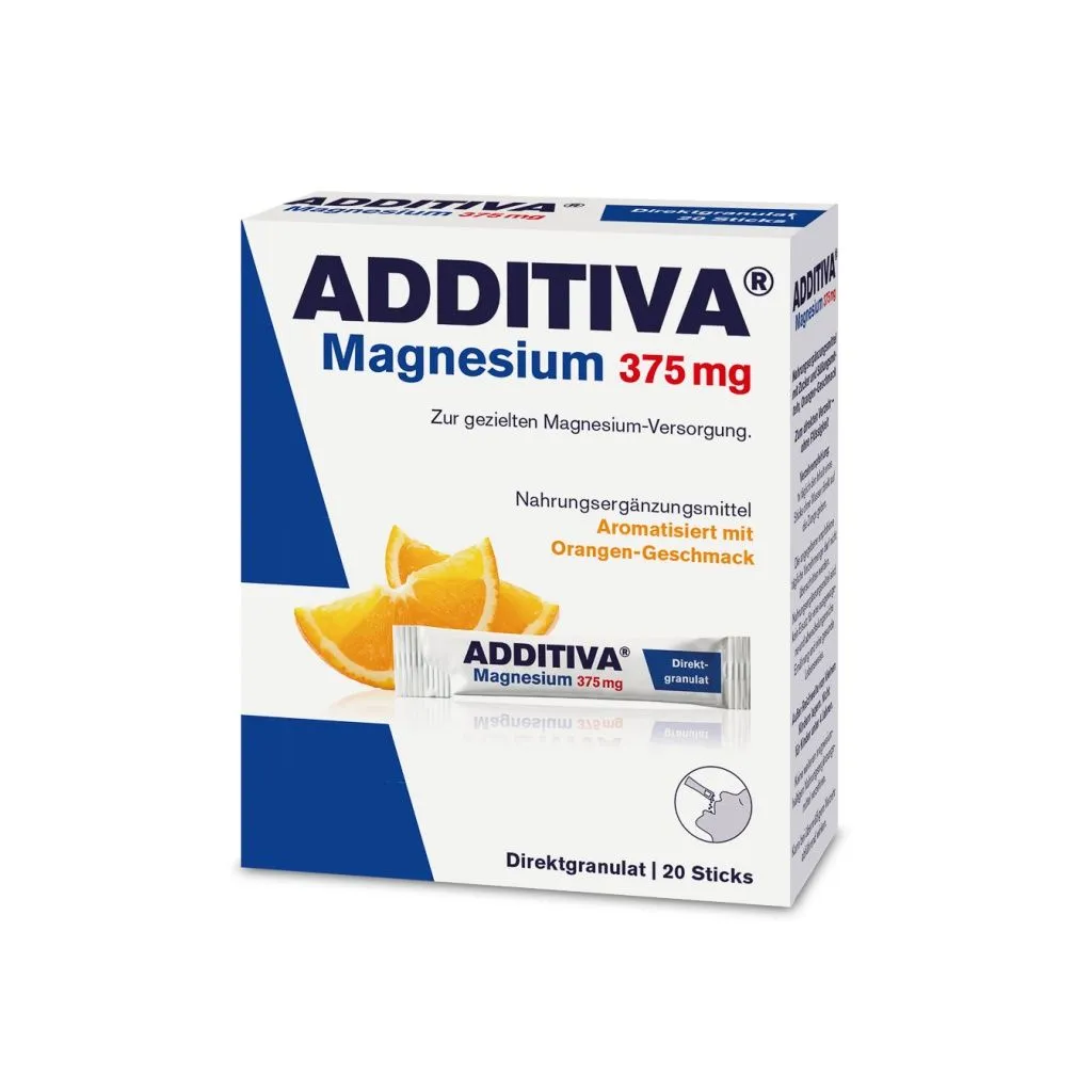 Additiva Magnesium Direct 375 mg pomeranč