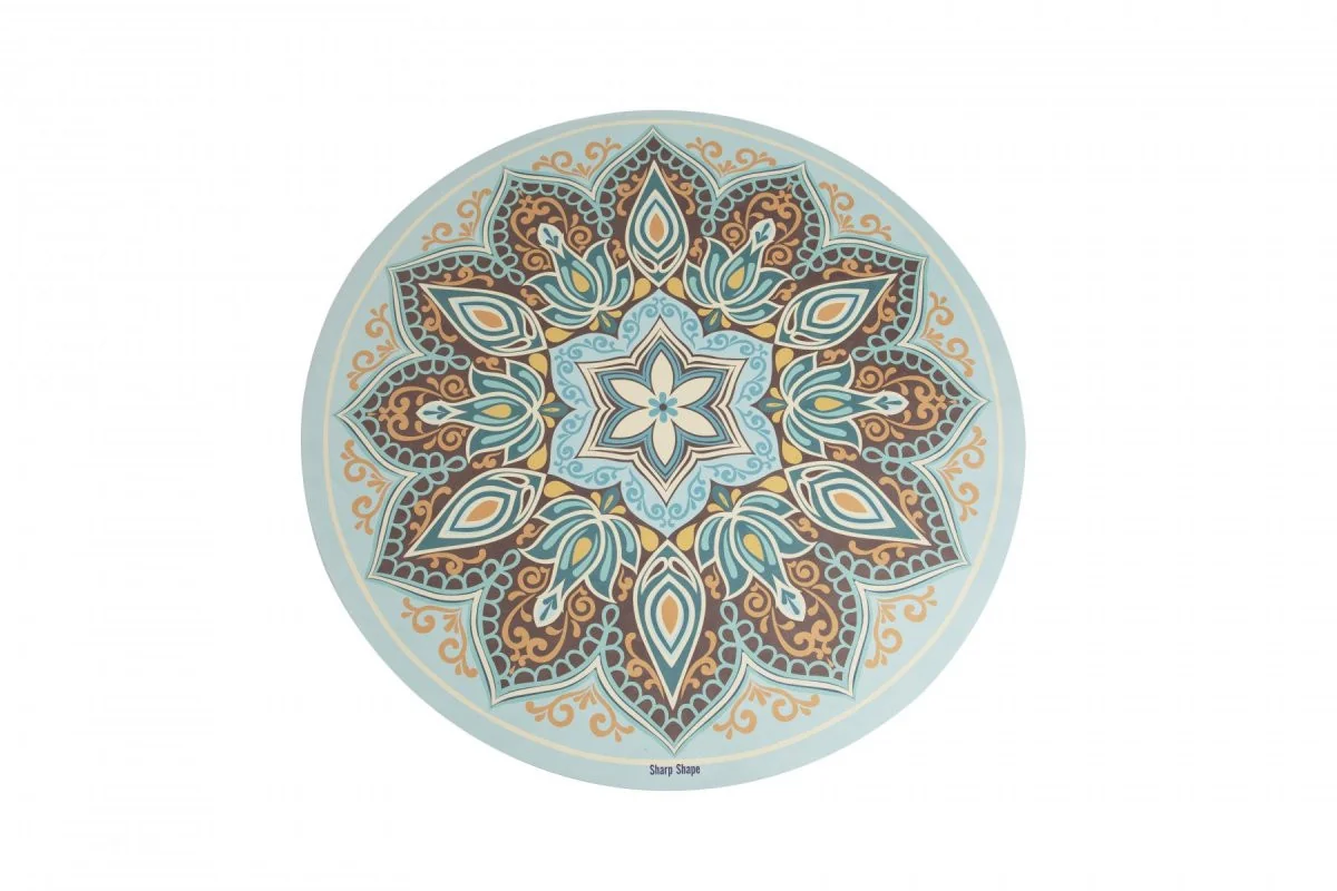 SharpShape Kruhová podložka na jógu Mandala