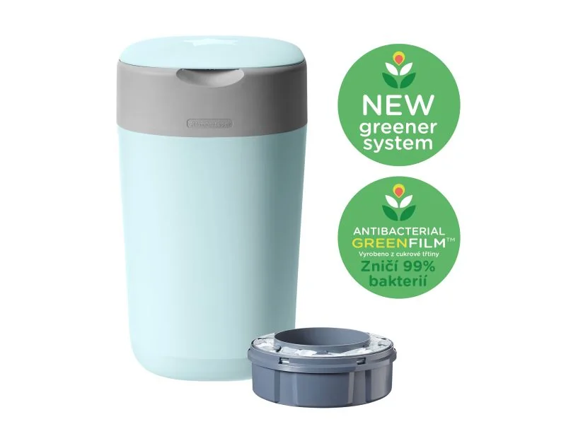 Tommee Tippee Koš na pleny Twist&Click 1 ks modrý