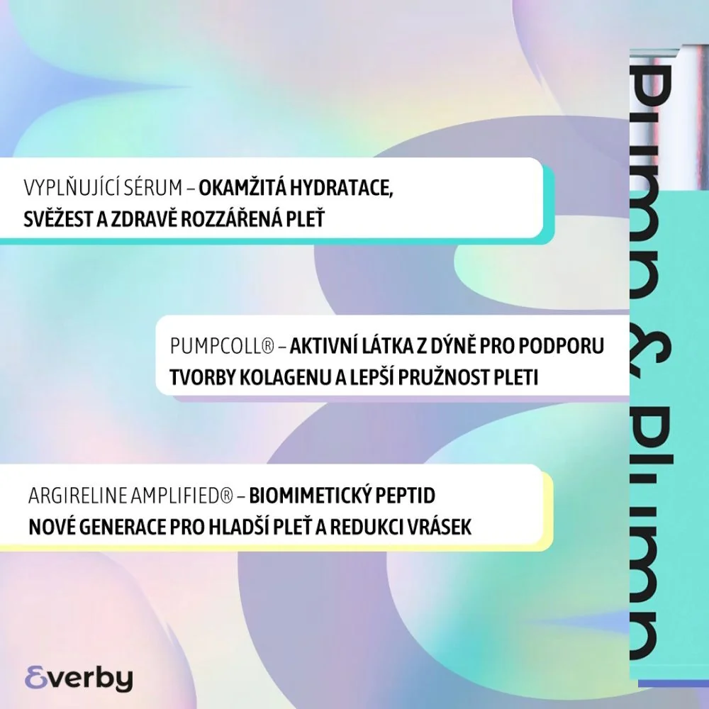 Everby Pump&Plump hydratační a vyplňující pleťové sérum 14 ml