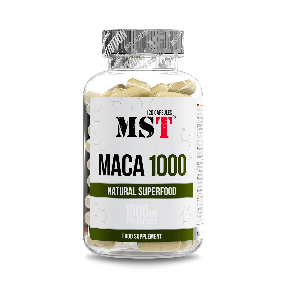 MST Nutrition Maca 1000 120 cps