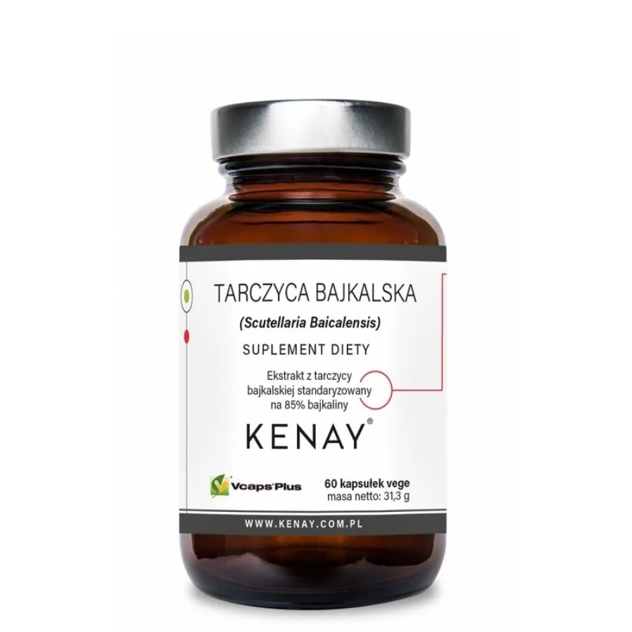 Kenay Šišák bajkalský extrakt 85 % baicalinu 60 kapslí